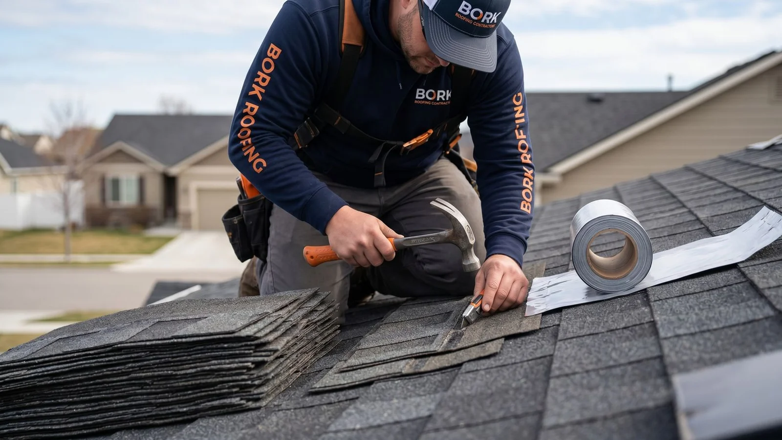 Roof Repair service in Meridian Idaho by Bork Meridian Roofing