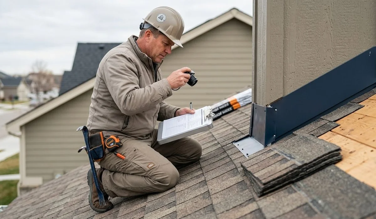 Roof inspection for home purchase